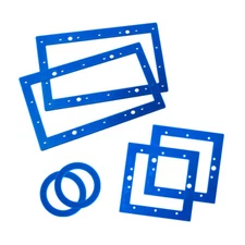 Gasket Set for Above Ground Pool - Widemouth or Square Skimmer or Return Jet