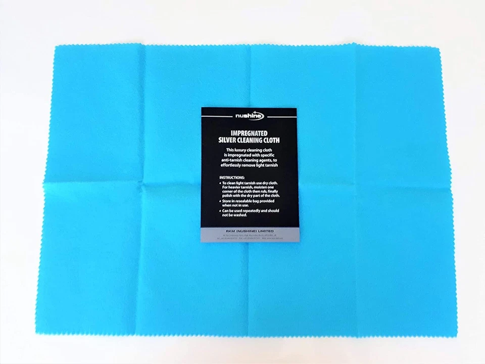 Nushine Large silver cleaning cloth - Clean your silver and plated antiques - Image 3 of 3