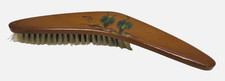 VINTAGE PERTH AUSTRALIA HANDPAINTED SOUVENIR WOODEN BOOMERANG CLOTHES BRUSH