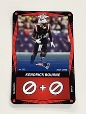 2024 UNO Elite Football Red #023 - Kendrick Bourne - New England Patriots