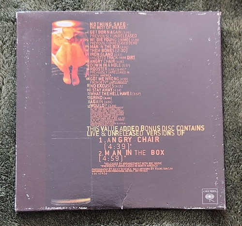 Alice in Chains Live & Unreleased CD PROMO/Bonus-Man In The Box Angry Chair - Picture 2 of 3