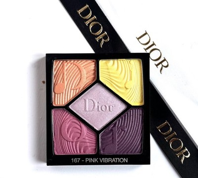 Dior 5 colour eyeshadow palette No. 167 pink vibration