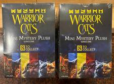 Lot 2 Warrior Cats 6" Mini Mystery Plush Series 1 Blind Boxes Sealed 2