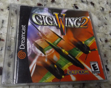 Giga Wing 2 Sega Dreamcast 2001 Authentic COMPLETE MANUAL BUT NO CD CASE GRAPHIC