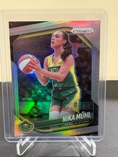 2025 Panini Prizm WNBA #127 Nika Muhl Silver Prizms