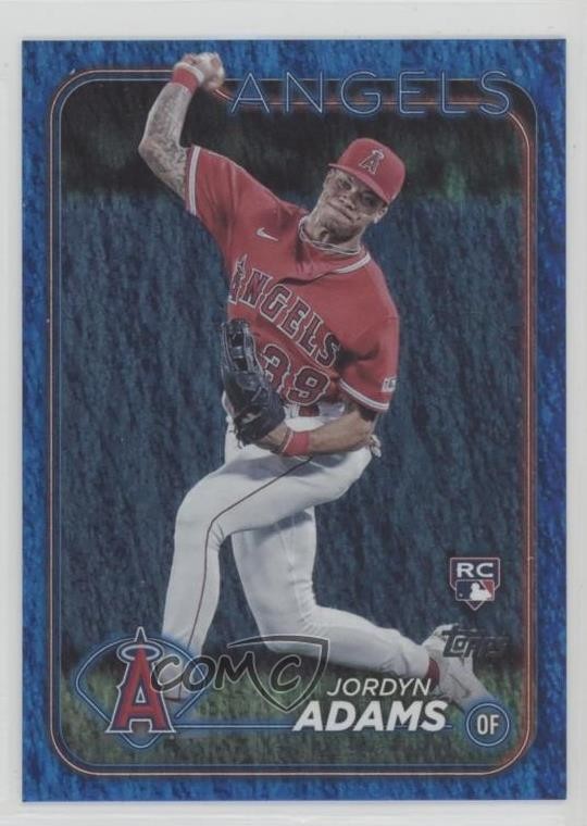 2024 Topps Series 2 Blue Foil /999 Jordyn Adams #470 Rookie RC