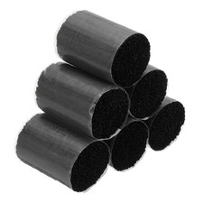 6 Rolls Latch Hook Yarn Latch Hook Kit Yarn Rugs Crochet Black