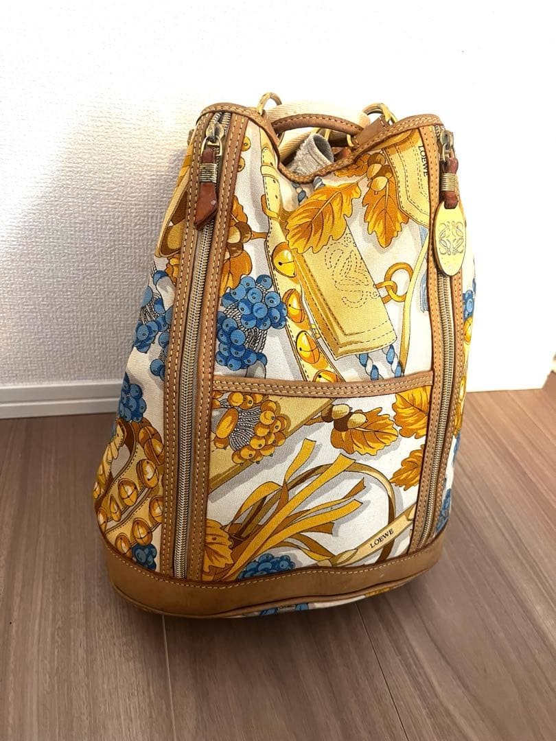 LOEWE Drawstring Backpack Botanical Pattern - image 2