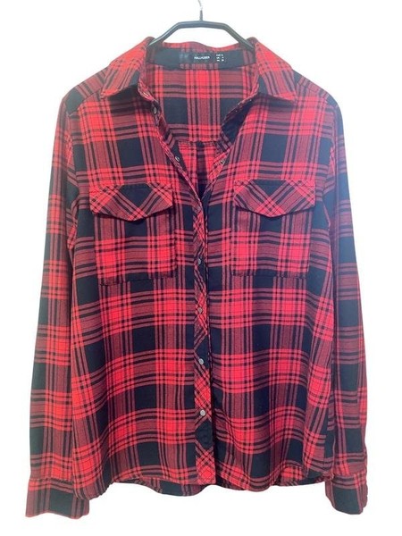 Women Hallhuber Shirt Red Viscose 34