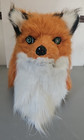 Furry Fox Costume Mask With Moving Mouth Cosplay Halloween - NWOT Never Worn