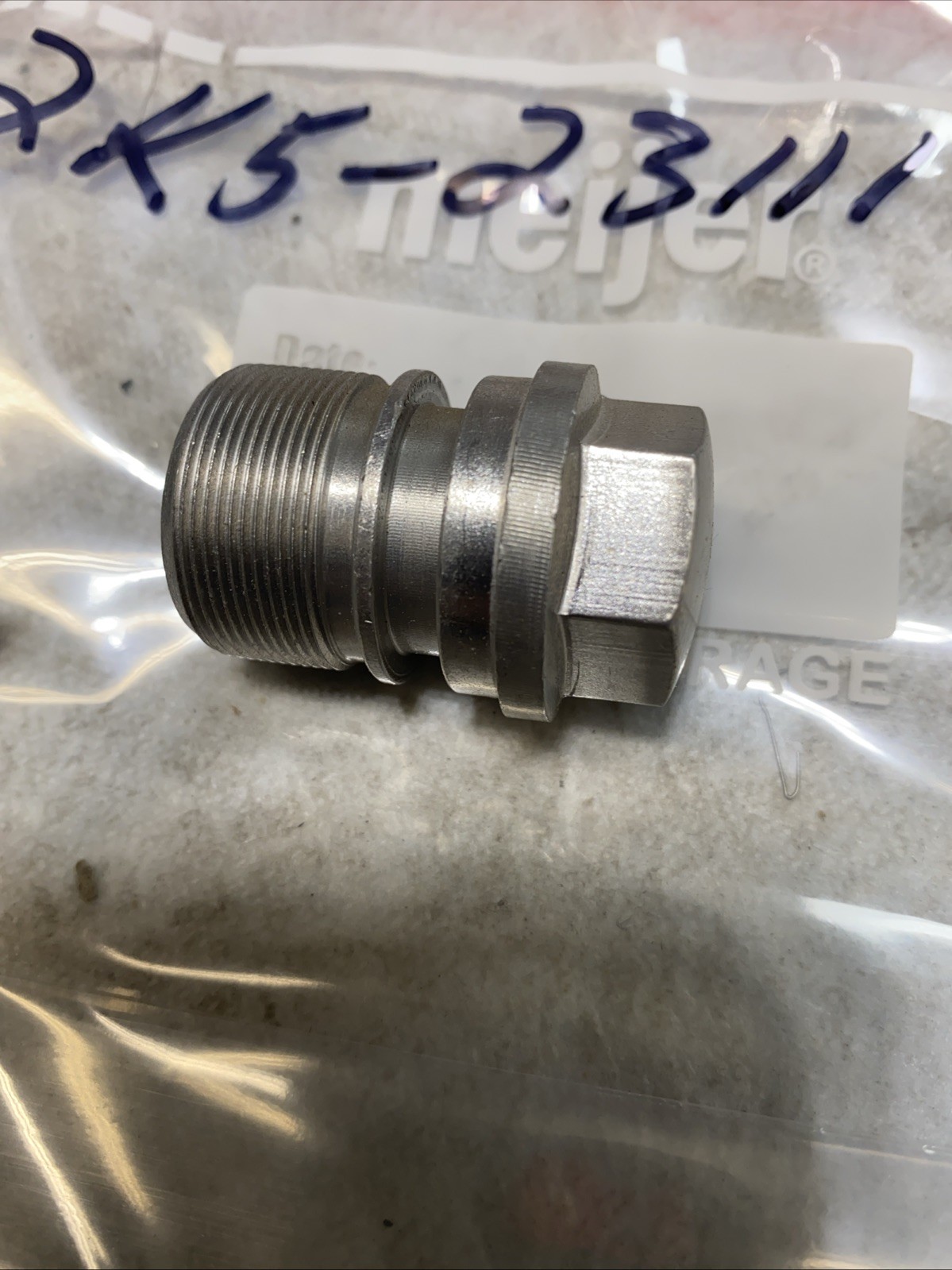 NOS Yamaha OEM  New Genuine Front Fork Cap YZ AT DT  2K5-23111-00-00 #Bin N