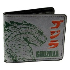 Godzilla Unisex Bifold PU Leather Wallet