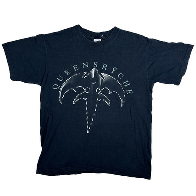 Vintage Queensryche Empire Band T Shirt Men's Size Medium 2003 Y2K Anvil Tag