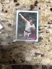 1989 Topps - Greg Maddux #240 Collector's Edition (Tiffany)