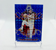 Saddiq Bey /199 - 2023-24 Panini Mosaic Blue Mosaic Prizm #70 - Atlanta Hawks SP