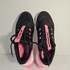 Girls Under Armour Ggs Scramjet 5 Running Shoes Size 7 Youth Black/Pink    