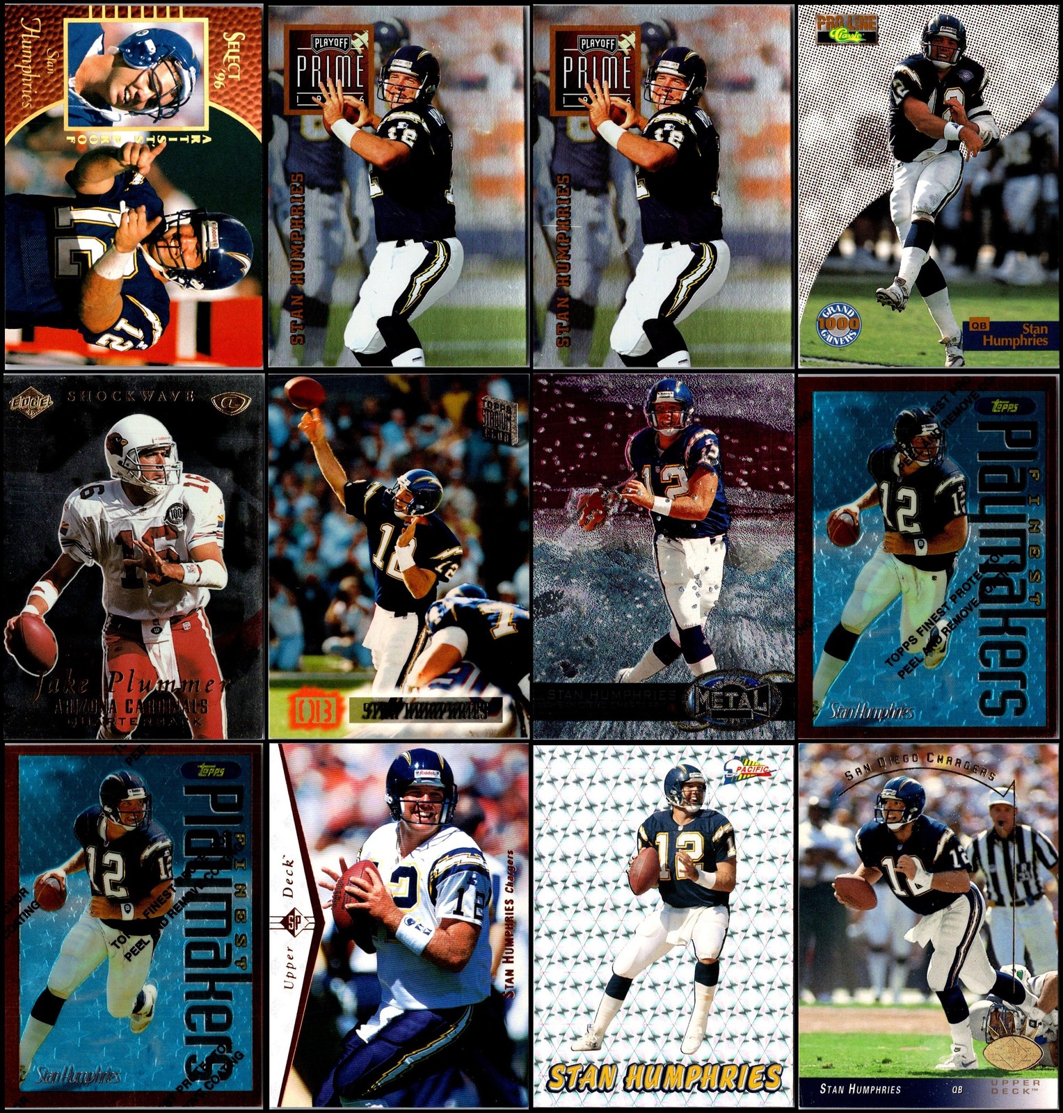 Stan Humphries (46) Card Lot -
