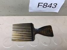 Vintage Hair Pick Comb Tortoise Shell Color