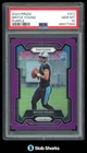 2023 PANINI PRIZM #311 BRYCE YOUNG PURPLE RC ROOKIE /125 PSA 10