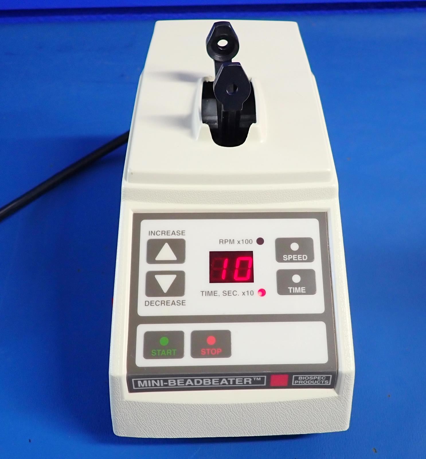 BIOSPEC PRODUCTS MINI-BEADBEATER Cell Disrupter & Homogenizer w/ AC Power Cord