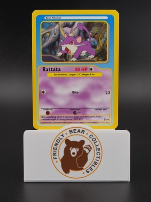 Pokémon TCG Funskool Rattata #b05 Indianer Banned TCG 2004