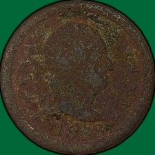 1863 Civil War Token Fine F Coin, Corrosion #38432 on The Hot Collector
