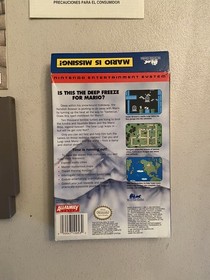 Mario Is Missing! Complete CIB NES Nintendo