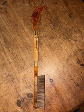 Vintage Horse Head Shoe Brush Bamboo Handle
