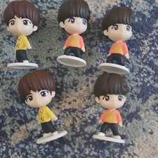 Set of 5 Cartoon Character Fast Food Premium Figures for Ages 4-7, 8-11 Years
