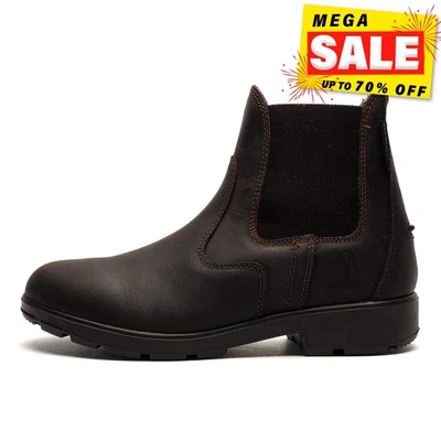 Woodland Kielder Twin Gussets Women Leather WATERPROOF Dealer Slip On Ankle Boot