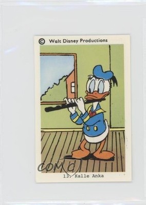 1973-76 Swedish Disneybilder Numbered Donald Duck Kalle Anka #13 06e0