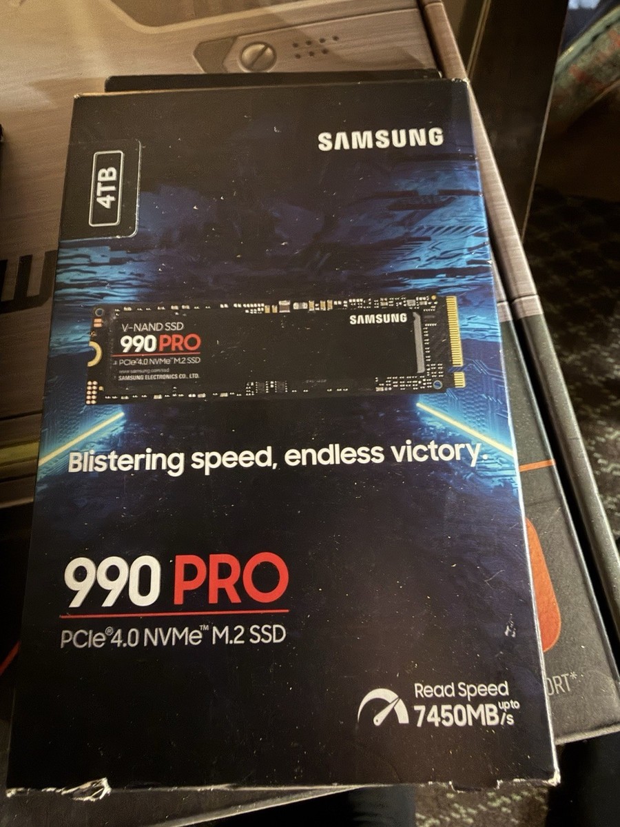 新品未開封！Samsung 990 PRO 4TB M.2 SSD 4TB SSD w/ Heatsink - High-Speed 990 PRO NVMe™ | Samsung US