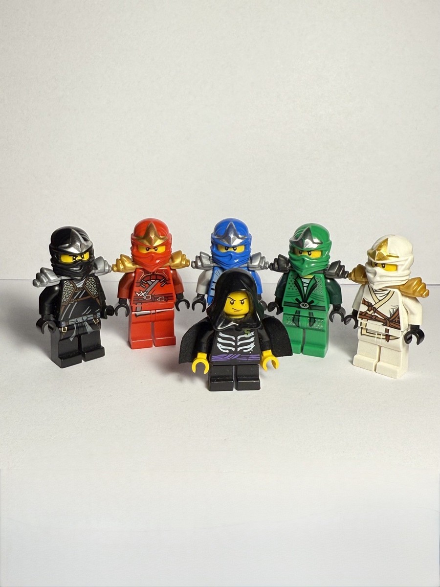 レゴ4 Lego NINJAGO Complete ZX LOT - Rise of the Snakes - Kai, Jay
