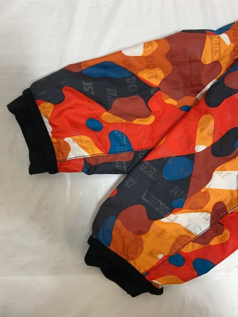 NIKE Jacket L Polyester ORN Allover Pattern AH598… - image 6