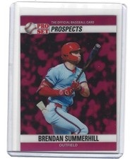 2026 Leaf Pro Set Metal Brendan Summerhill Pink 1/1 Pre-Production Proof
