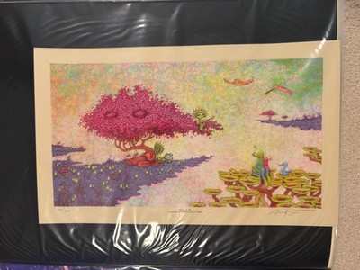 Marq Spusta Here We Be Art Print Poster 2025 S/N Silkscreen X/300