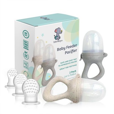 LittleWhispers Baby Fruit & Food Feeder Pacifier - Pacifier Feeders for Fresh...