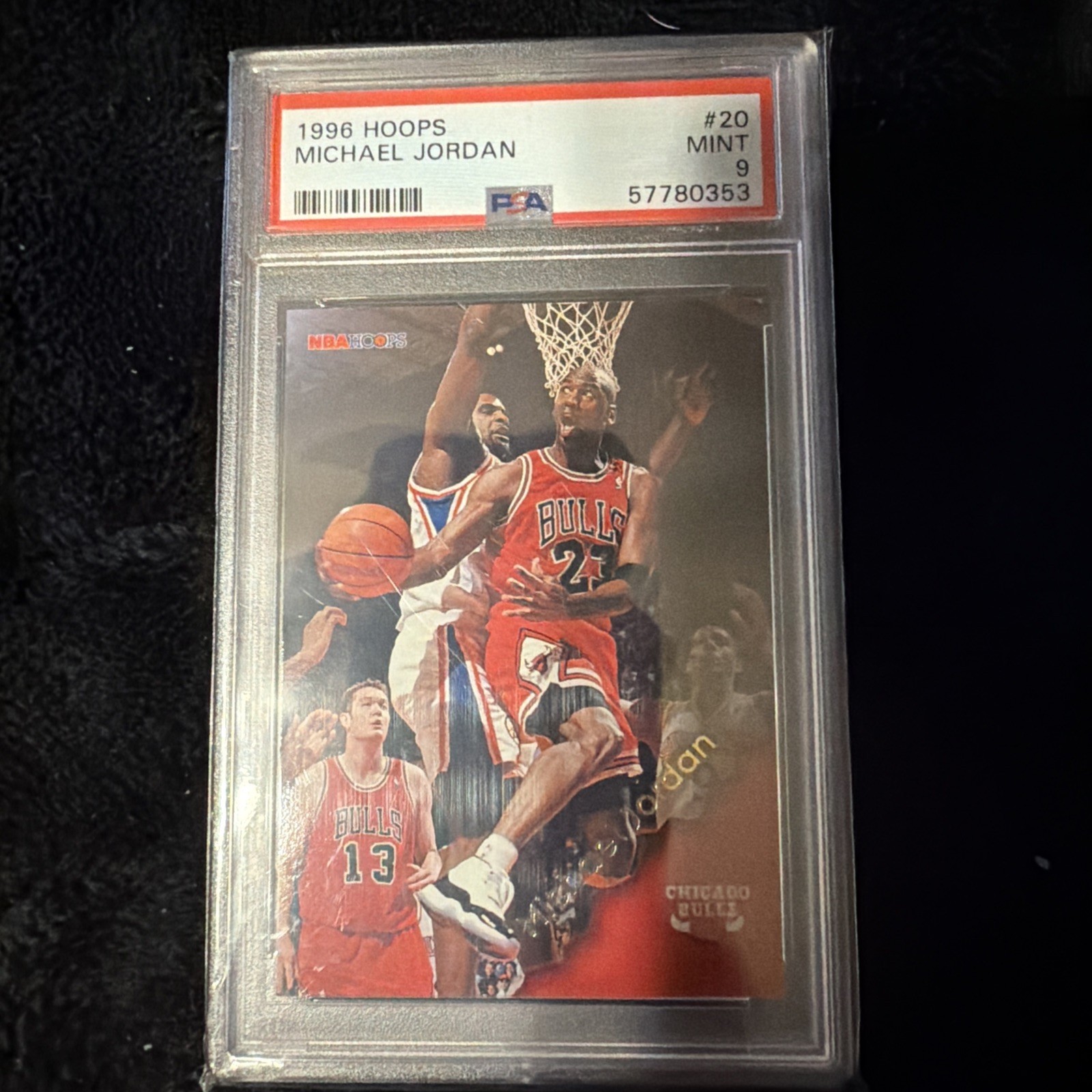 1996 Hoops Michael Jordan MJ PSA 9 #20