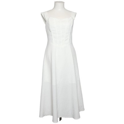Shein, Kleid, Größe: 38, Weiß, Elasthan/Polyester, Einfarbig, Damen #gFU