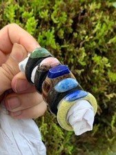 Handmade Stone Rings 5 Stone Design