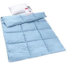 Baby Blue 39x47 Inch Toddler Down Alternative Comforter Blanket Quilt Duvet