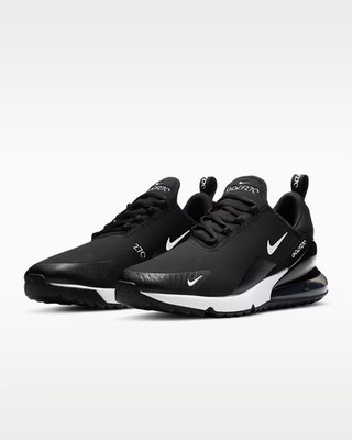 Size 9.5 - Nike Air Max 270 Golf Black White 2020