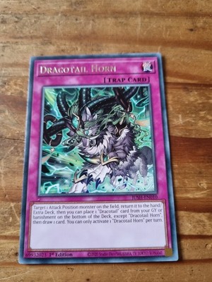 JUSH-DE010 - Dracotail Horn - Rare : 1st Ed 