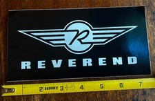 Reverend Guitar Co. STICKER - Electric Guitar...