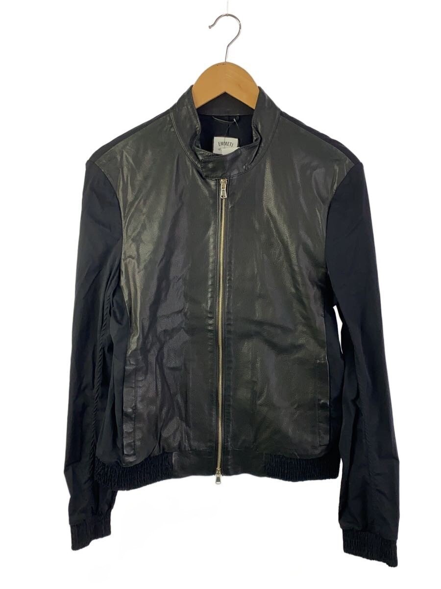 Emmeti Leather Jacket Blouson/-/Polyester/Blk/Giappone-067 11201