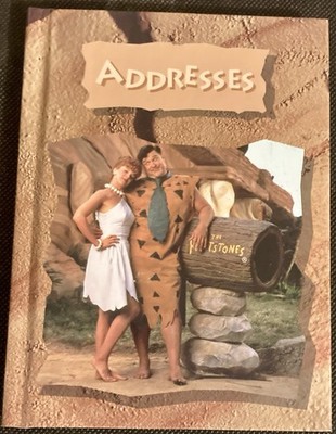 1993 Flintstones Address Book - Universal/Amblin Movie Licensed Promo Tie-in