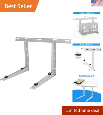 Outdoor Wall Bracket - Mini Split Mounting Bracket - Ductless Air Conditioner...