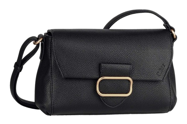 Gabor Melora Flap Bag Top Zip M UmhäNgetasche Tasche Black Schwarz Neu-image