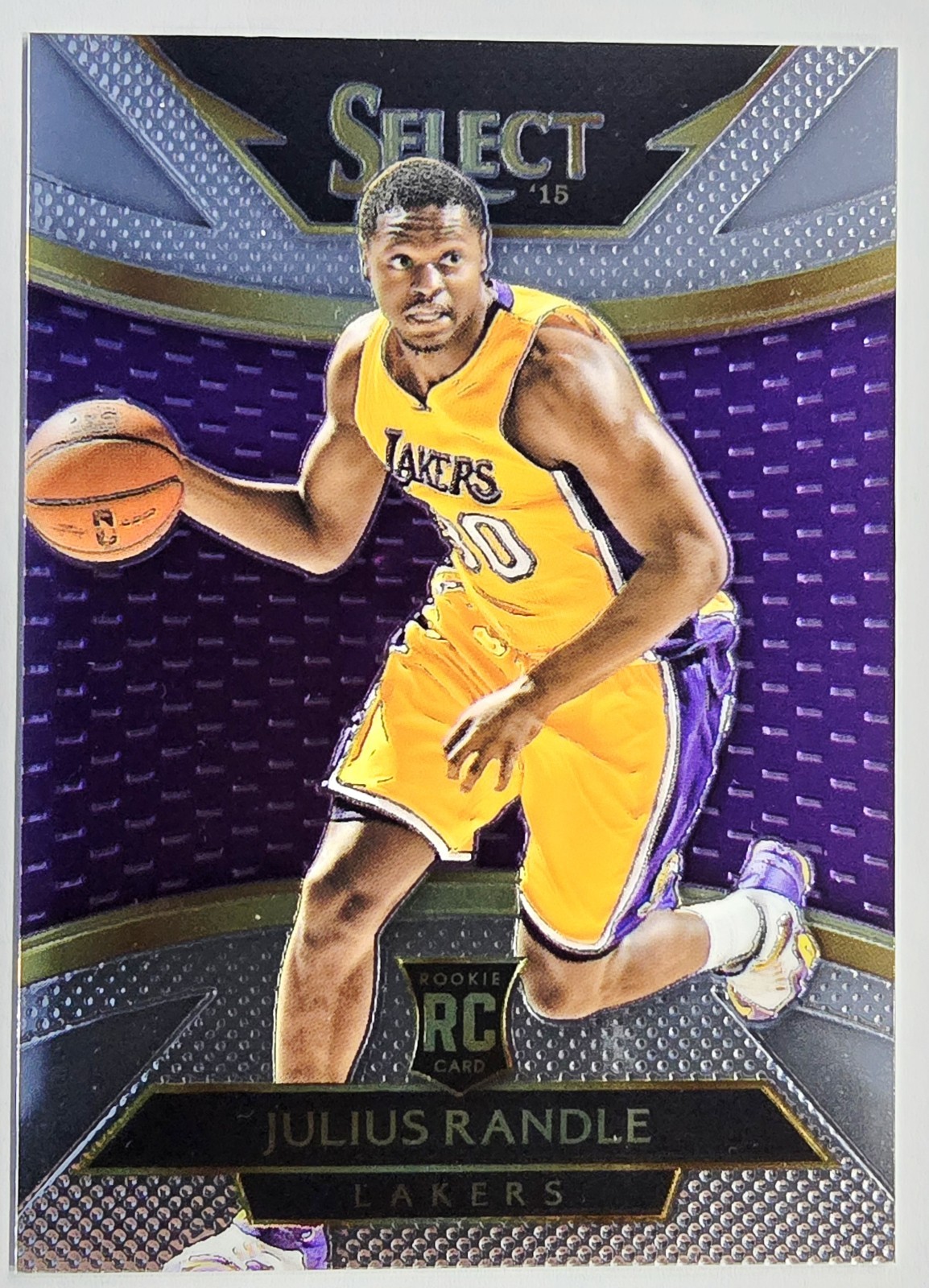 2014-15 Panini Select Courtside Julius Randle #296 Rookie RC Lakers 🟡🟣✨️