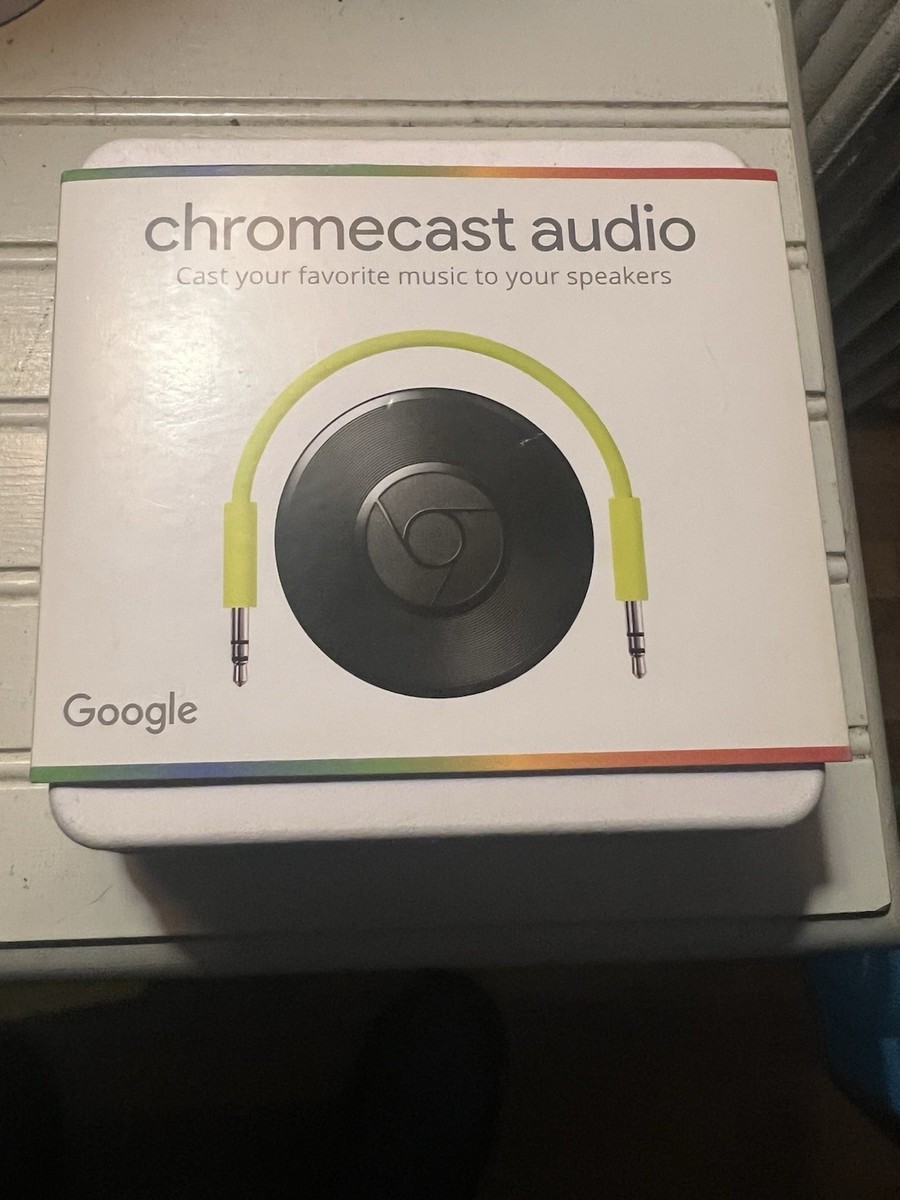 Google Chromecast Audio Media Streamer - Black for sale online | eBay Google Chromecast Audio Media Streamer - Black for sale online | eBay